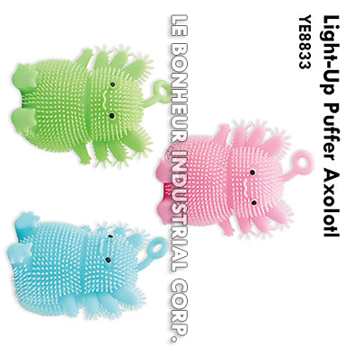 Light-Up Puffer Axolotl