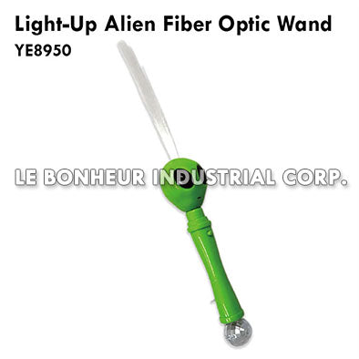 Light-Up Alien Fiber Optic Wand