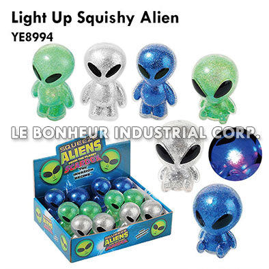 Light Up Squishy Alien