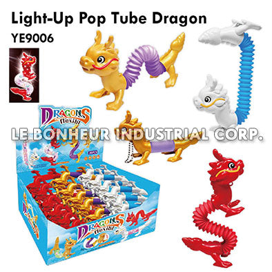 Light-Up Pop Tube Dragon