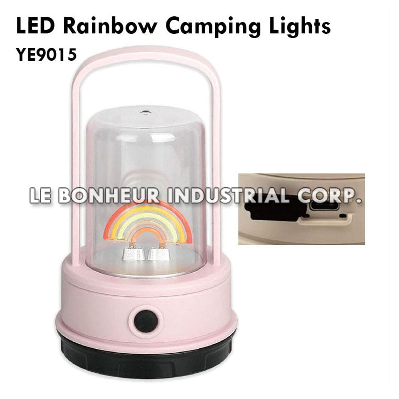 LED Rainbow Camping Lights