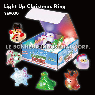 Light-Up Christmas Ring
