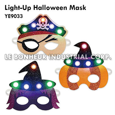 Light-Up Halloween Mask