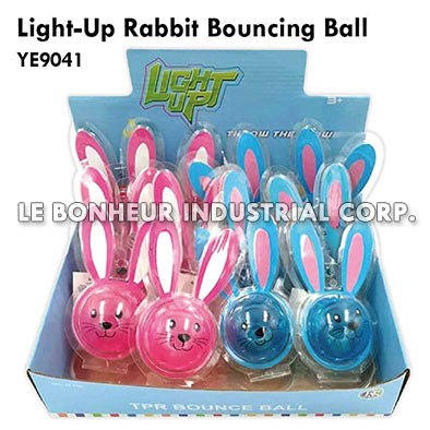 Light-Up Rabbit Bouncing Ball
