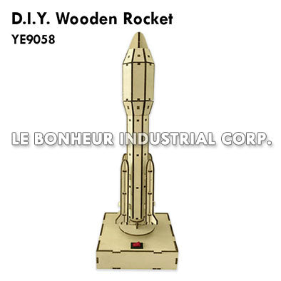 D.I.Y. Wooden Rocket