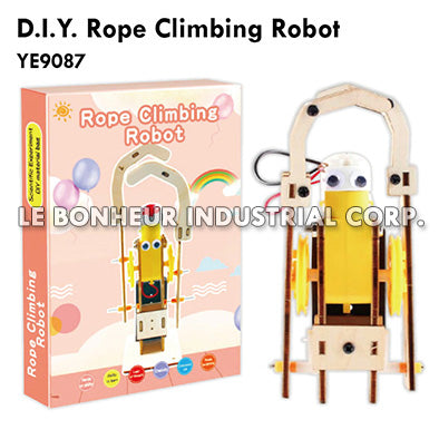 D.I.Y. Rope Climbing Robot