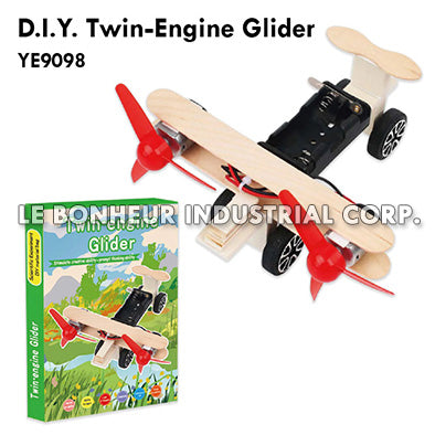 D.I.Y. Twin-Engine Glider