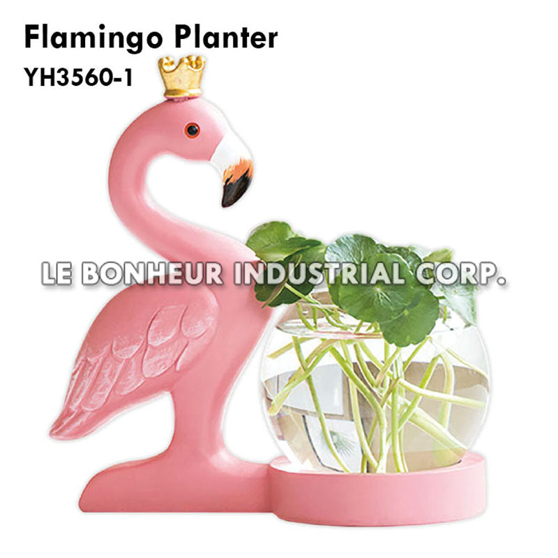 Flamingo Planter