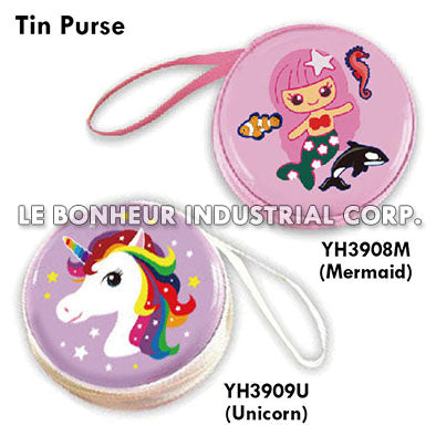 Unicorn Tin Purse