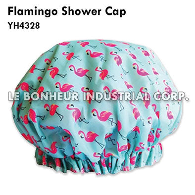Flamingo Shower Cap