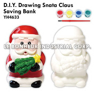D.I.Y. Drawing Snata Claus Saving Bank