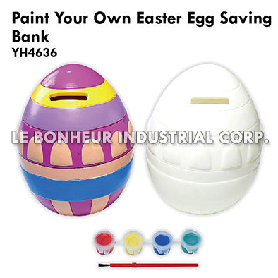 Paint Your Own Easter Egg Saving Bank