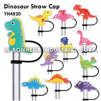 Dinosaur Straw Cap