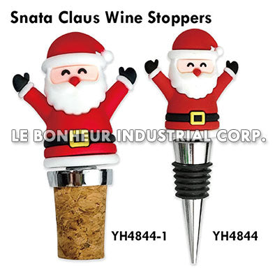 Santa Claus Wine Stoppers