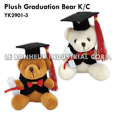 Plush Graduation Bear