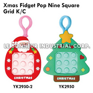 Xmas Pop Bubble Fidget K/C