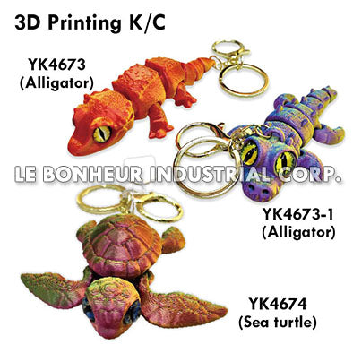 3D Printed Sea Turtle K/C