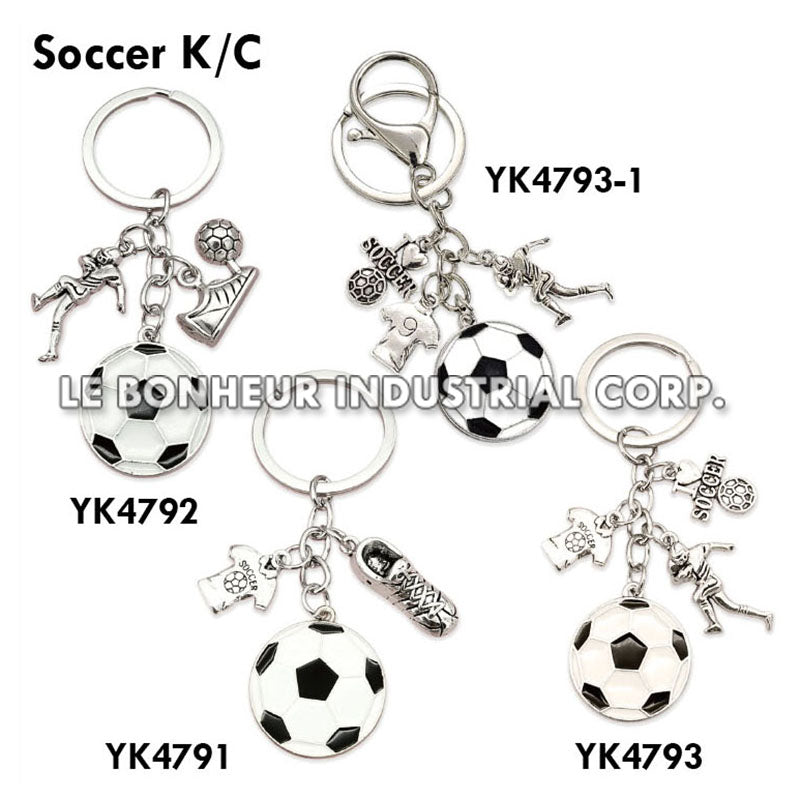 4pcs Soccer K/C