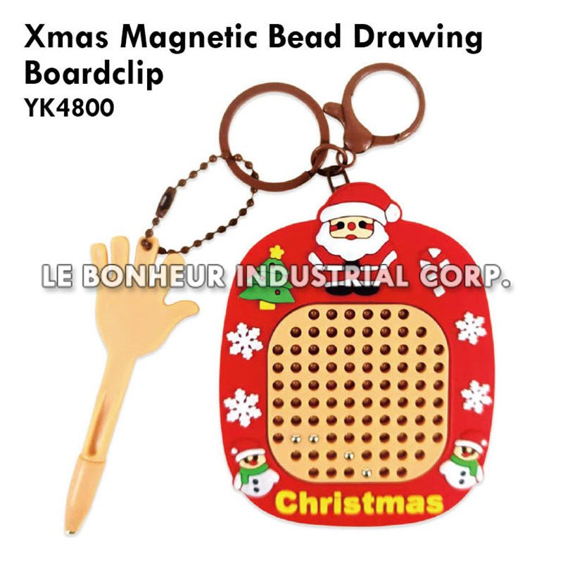 Xmas Magnetic Bead Drawing Boardclip