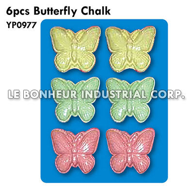 6Pcs Butterfly Chalk
