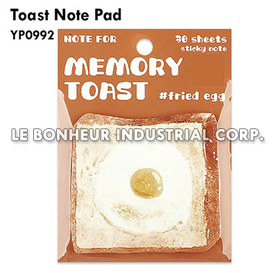 Toast Note Pad
