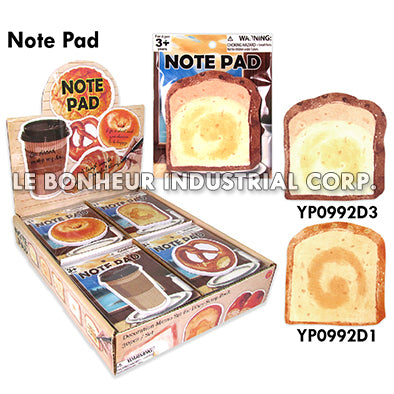Toast Note Pad