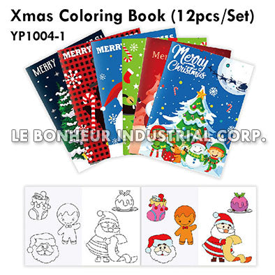 Xmas Coloring Book
