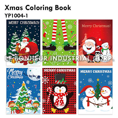 Xmas Coloring Book