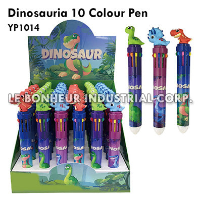 Dinosauria 10 Colour Pen