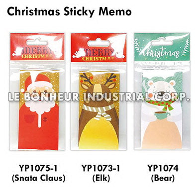 Snata Claus Sticky Memo