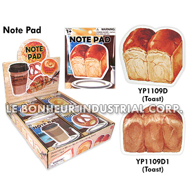 Toast Note Pad