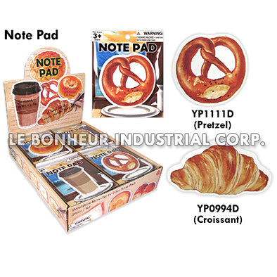Pretzel Note Pad