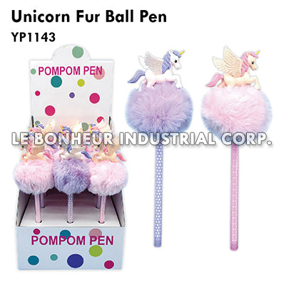 Unicorn Fur Ball Pen