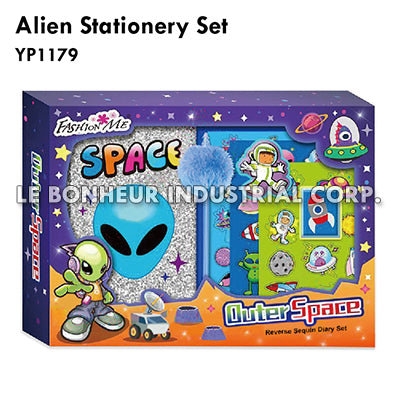 Alien Stationery Set