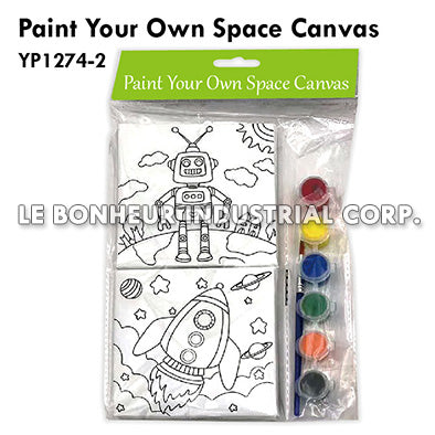 Paint Your Own Space Canvas