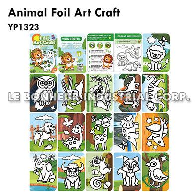Animal Foil Art Craft