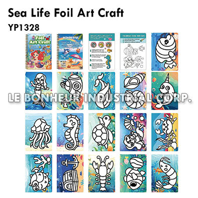 Sea Life Foil Art Craft
