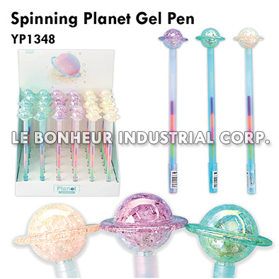 Spinning Planet Gel Pen
