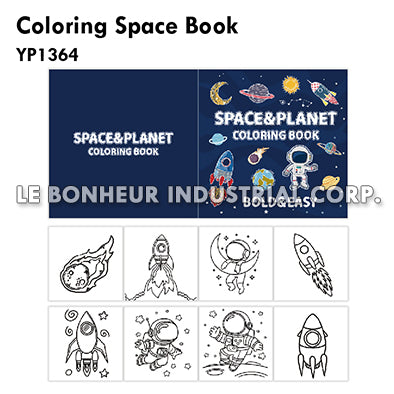 Coloring Space Book