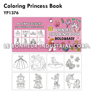 Coloring Princess Book