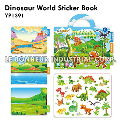 Dinosaur World Sticker Book