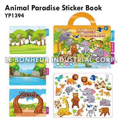 Animal Paradise Sticker Book