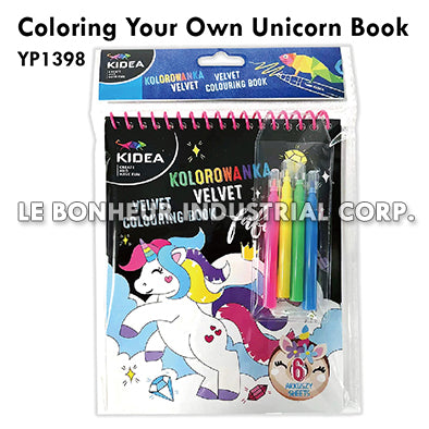 Coloring Your Own Unicorn Book