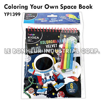 Coloring Your Own Space Book