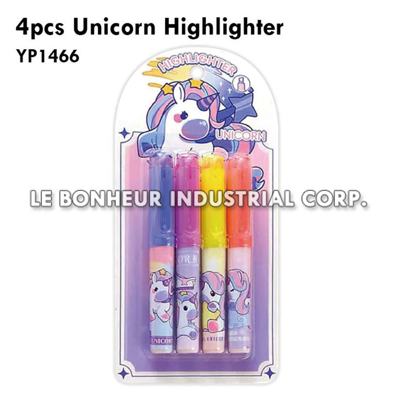 4pcs Unicorn Highlighter