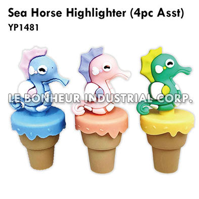 Sea Horse Highlighter (4pc Asst)