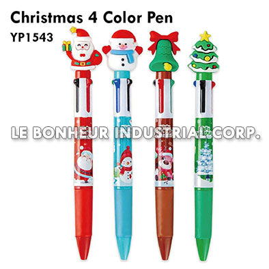 Christmas 4 Color Pen