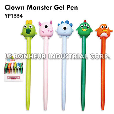 Clown Monster Gel Pen