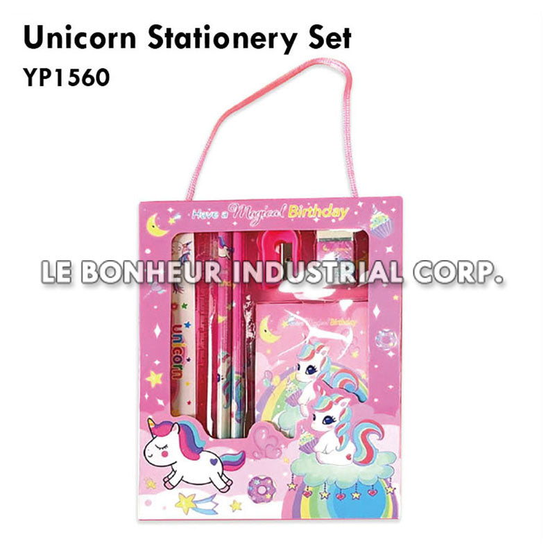 Unicorn Stationery Set