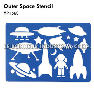 Outer Space Stencil